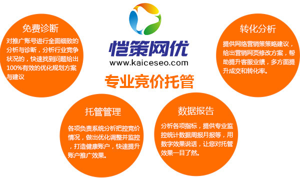 愷策網(wǎng)優(yōu)競價托管管家服務(wù)商 愷策網(wǎng)優(yōu)競價托管管家服務(wù)商